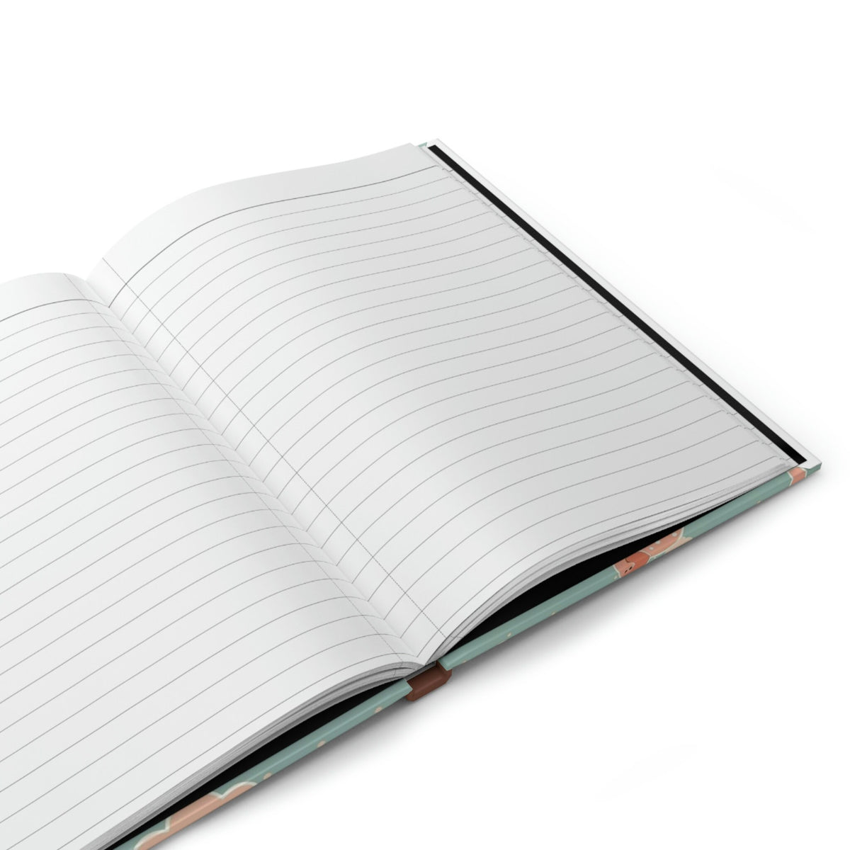 Little Pigs  - 150 page (75 sheets) Lined Hardback Journal | Cute Playful Little Pigs