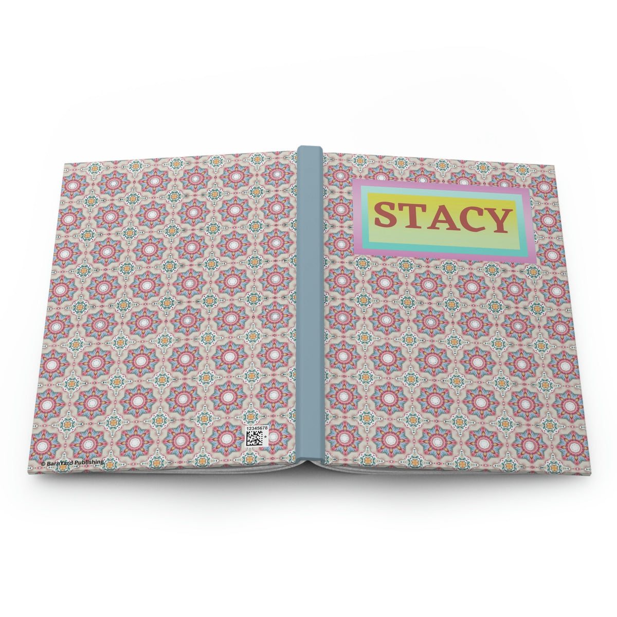 Personalized Journal - Your Name Here! - 150 page (75 sheets) Lined Hardback Journal