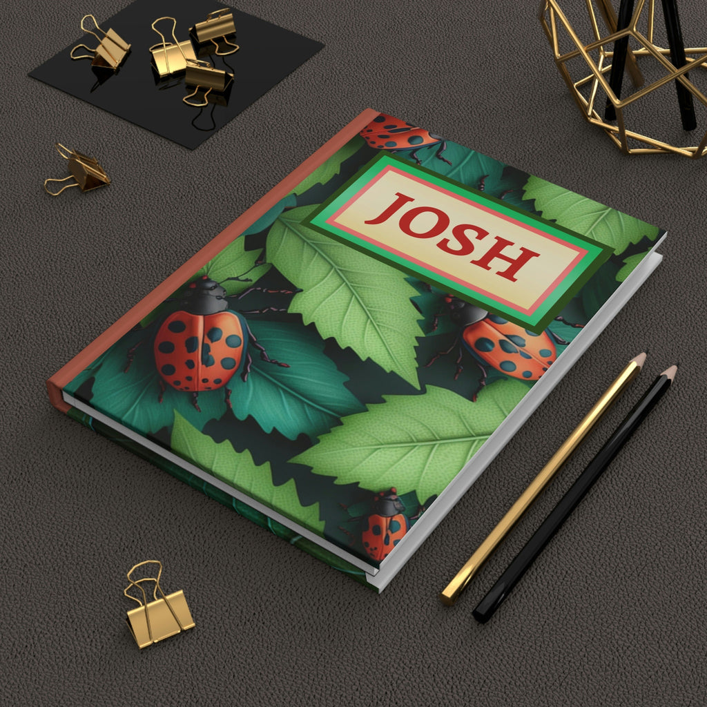 Personalized Journal - Your Name Here! - 150 page (75 sheets) Lined Hardback Journal