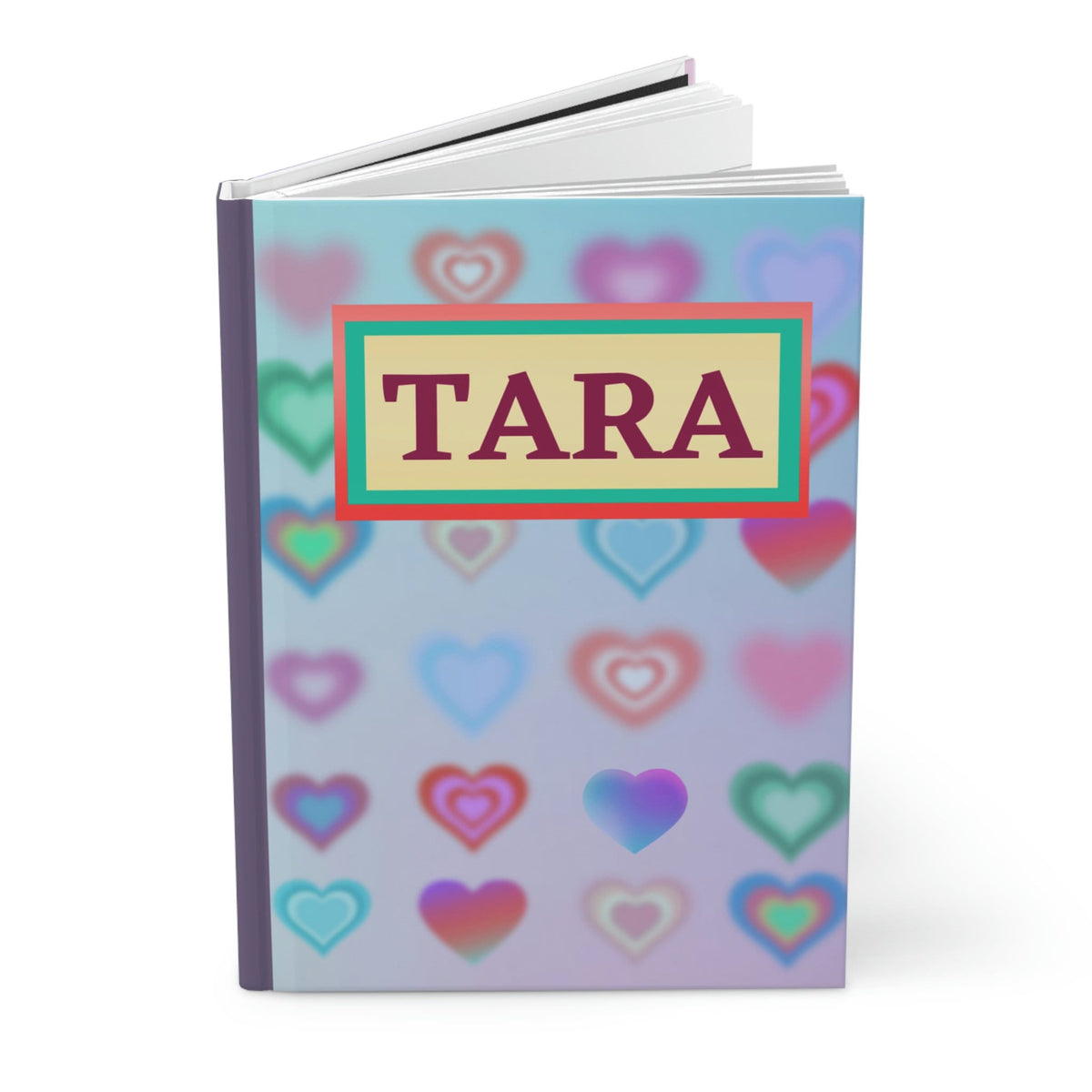 Personalized Journal - Your Name Here! - 150 page (75 sheets) Lined Hardback Journal