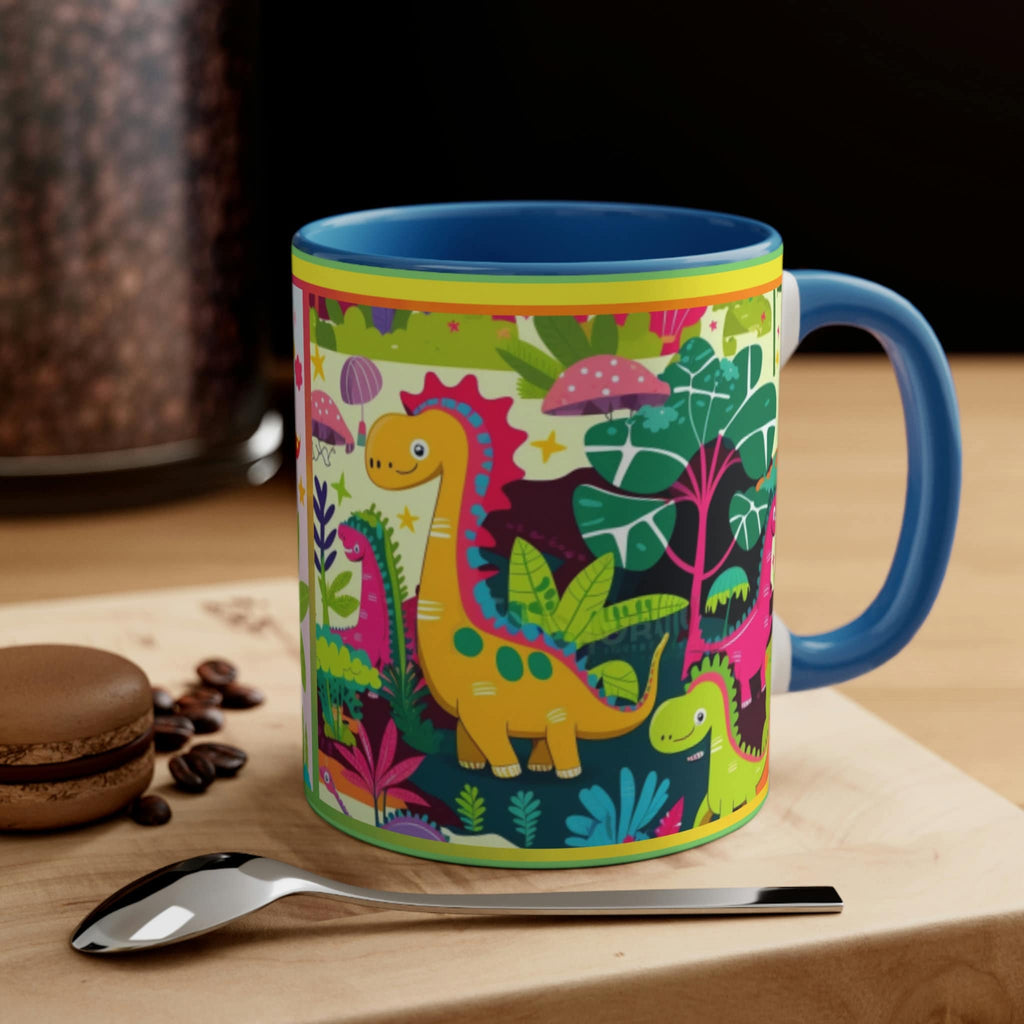 Fun Dinosaur Coffee Mug, 11oz | Funny Gift | Funny Coffee Mug | Funny Cow Coffee Mug