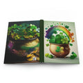 Luck O' The Irish Lined Journal - 150 page (75 sheets) Lined Hardback Journal