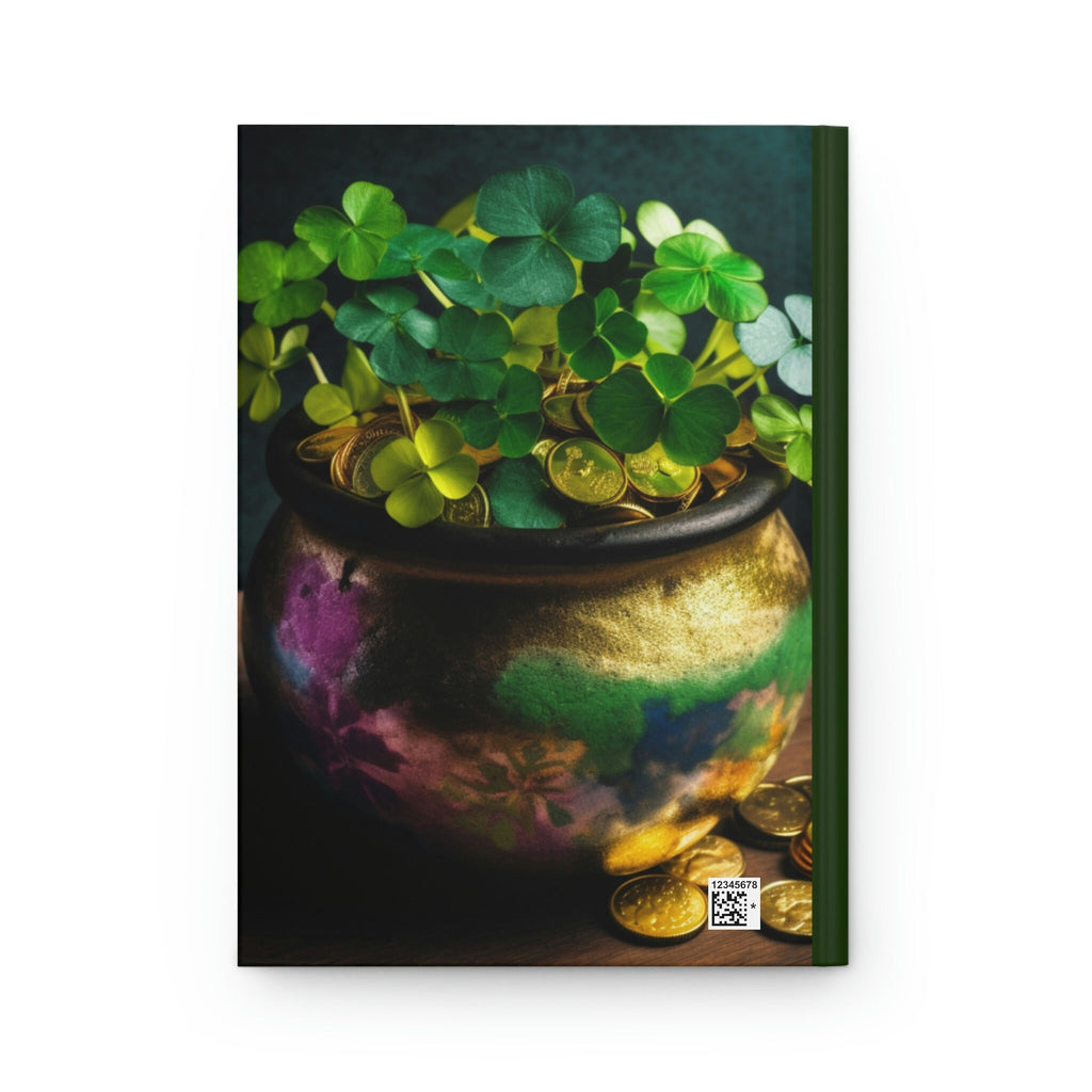 Luck O' The Irish Lined Journal - 150 page (75 sheets) Lined Hardback Journal